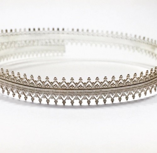 12 Inch Gallery Wire 935 Sterling Silver , 10x1mm