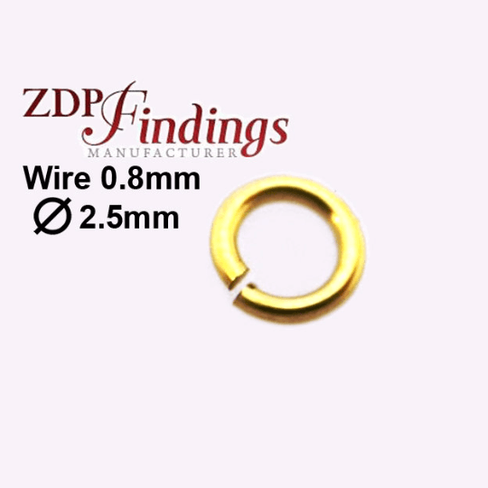 Yellow Gold-Filled Round Wire 1.4mm/15 Gauge