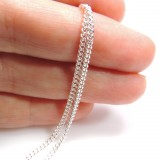 1.80mm Sterling Silver Curb Chain 